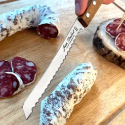 Alice Delice Couteaux De Cuisine^Couteau lame crantée manche chêne PEFC - Alice Délice