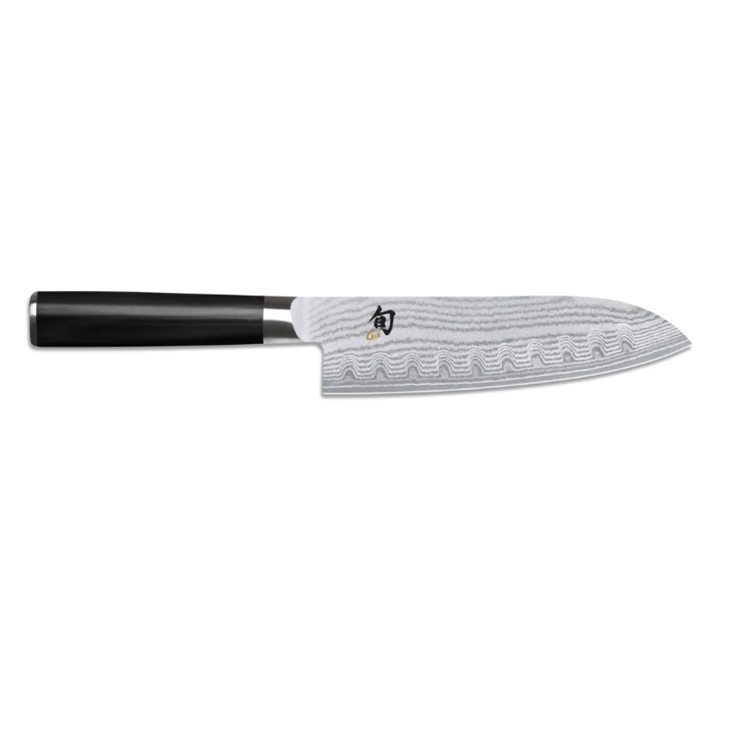 Kai Couteaux Santoku|Couteaux De Cuisine^Couteau Santoku lame alvéolée 18 cm damassé Shun -