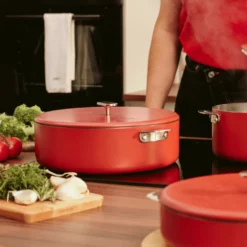 Cookut Cuisson Sur Plaque|Couvercles De Cuisson^Couvercle inox Le Merveilleux 28 cm passion -