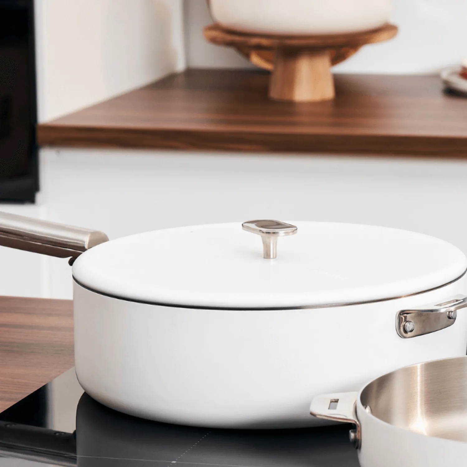 Cookut Cuisson Sur Plaque|Accessoires De Cuisson^Couvercle inox Le Merveilleux 28 cm polaire -