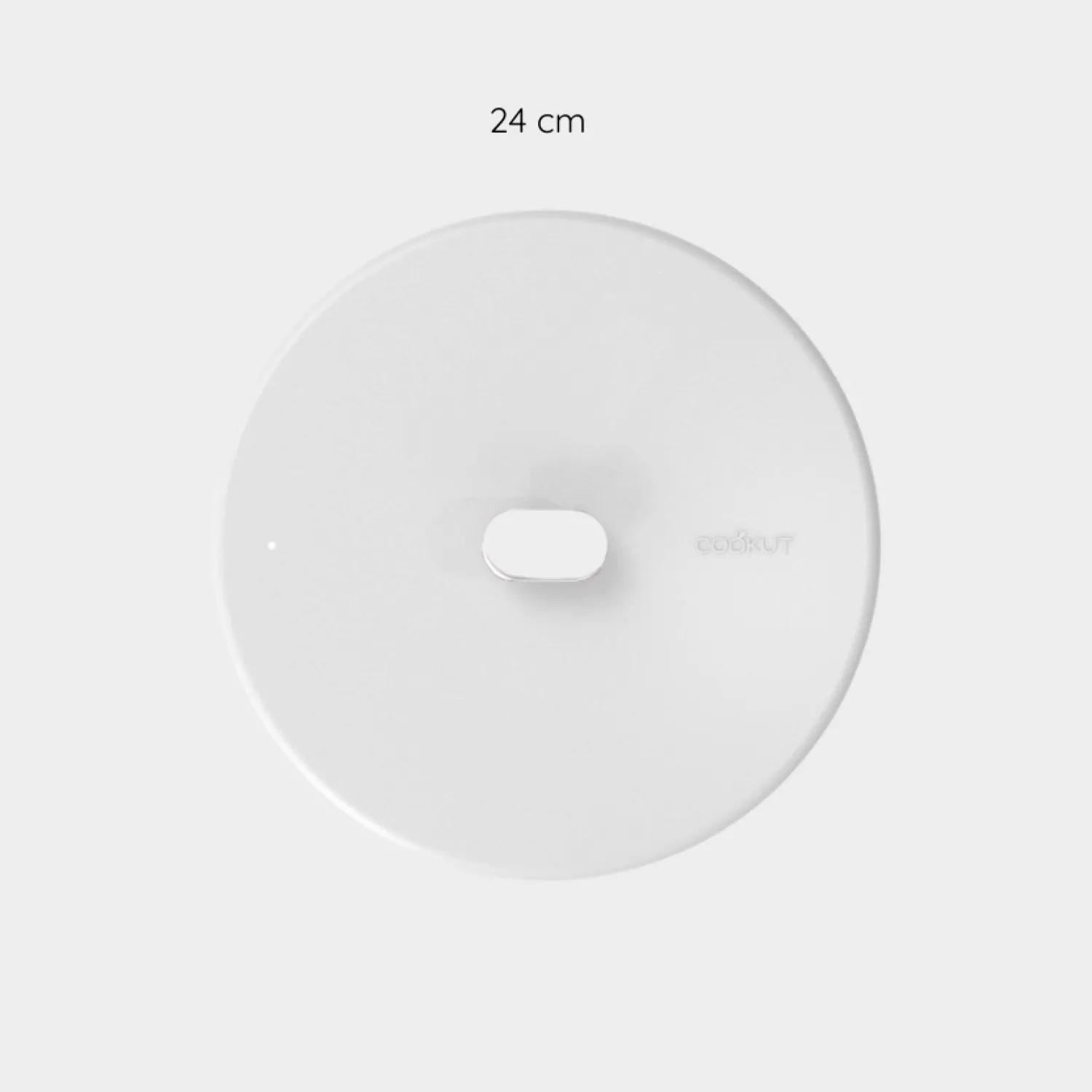 Cookut Cuisson Sur Plaque|Accessoires De Cuisson^Couvercle inox Le Merveilleux 24 cm polaire -