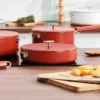 Cookut Cuisson Sur Plaque|Accessoires De Cuisson^Couvercle inox Le Merveilleux 24 cm passion -