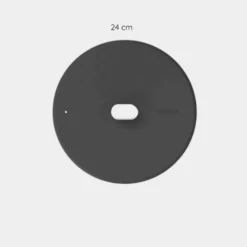 Cookut Cuisson Sur Plaque|Accessoires De Cuisson^Couvercle inox Le Merveilleux 24 cm graphite -