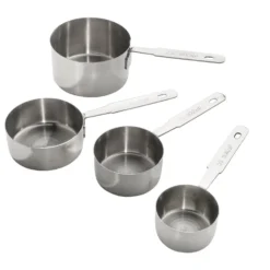Ibili Cuillère Doseuse|Ustensiles De Mesure^4 cuillères doseuses en inox -