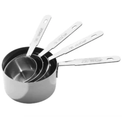 Ibili Cuillère Doseuse|Ustensiles De Mesure^4 cuillères doseuses en inox -