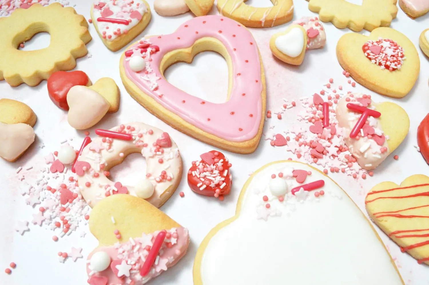 Scrapcooking Décors De Pâtisserie|Décors Comestibles^Décor à parsemer Coeurs 70 g -