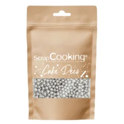 Scrapcooking Décors De Pâtisserie|Décors Comestibles^Décor à parsemer Perles Argentées 55 g -