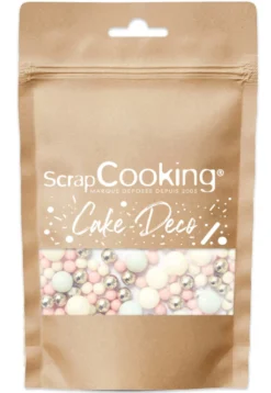 Scrapcooking Décors De Pâtisserie|Décors Comestibles^Décor à parsemer Perles Pastelles 70 g - Scrapccoking
