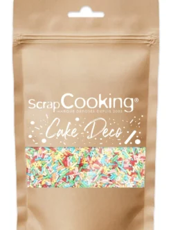 Scrapcooking Décors De Pâtisserie|Décors Comestibles^Décor à parsemer Vermicelles Multi 80 g -