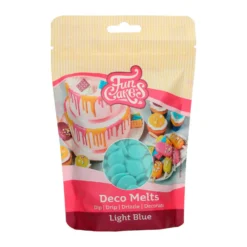 Funcakes Glaçage Et Nappage^Deco melts Bleu Ciel 250 g -