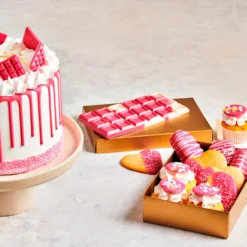 Funcakes Décors De Pâtisserie|Décors Comestibles^Deco melts Rose 250 gr -