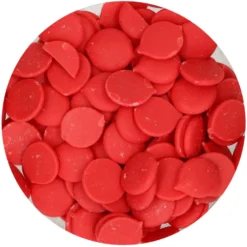 Funcakes Décors De Pâtisserie|Décors Comestibles^Deco melts Rouge 250 g -