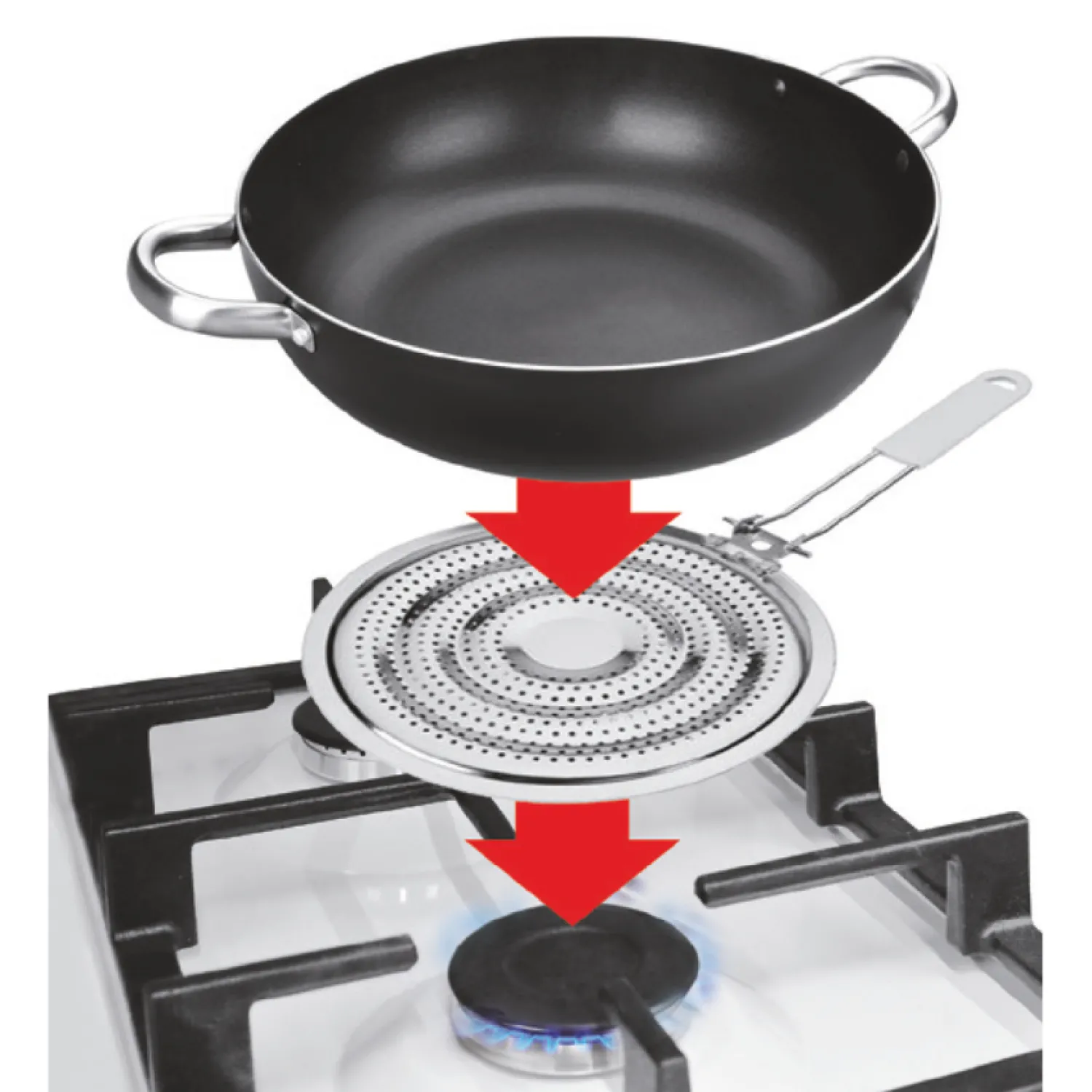Ibili Accessoires De Cuisson^Disque diffuseur mijoteur en inox -