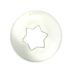 PME Poches & Douilles^Douille en inox : cannelée étoile 14 mm 1M -