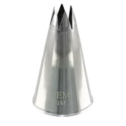 PME Poches & Douilles^Douille en inox : cannelée étoile 14 mm 1M -