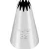 Wilton Poches & Douilles^Douille en inox : cannelée étoile 32 -