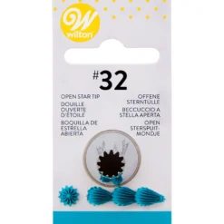 Wilton Poches & Douilles^Douille en inox : cannelée étoile 32 -