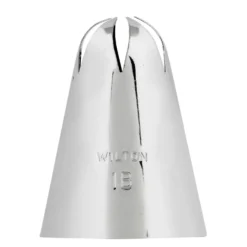 Wilton Poches & Douilles^Douille en inox : fleur 15 mm 1B -