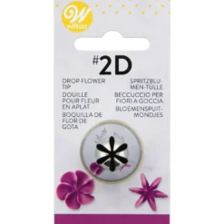 Wilton Poches & Douilles^Douille en inox : fleur 12 mm 2D -