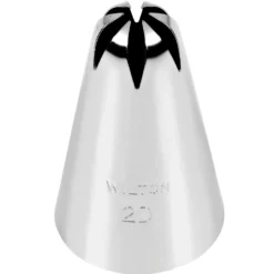 Wilton Poches & Douilles^Douille en inox : fleur 12 mm 2D -