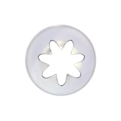 PME Poches & Douilles^Douille en inox : fleur 15 mm 1J -