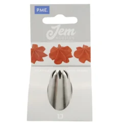 PME Poches & Douilles^Douille en inox : fleur 15 mm 1J -