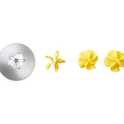 Wilton Poches & Douilles^Douille en inox : fleur 4 mm 224 -