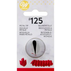 Wilton Poches & Douilles^Douille en inox : pétale 18 mm 125 -