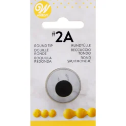 Wilton Poches & Douilles^Douille en inox : ronde 12 mm 2A -