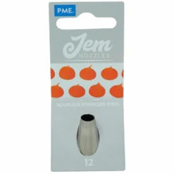 PME Poches & Douilles^Douille en inox : ronde 8 mm 12 -
