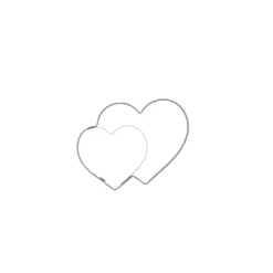 Birkmann Emporte-Pièces^Emporte-pièce en inox double coeur 6.5 cm -