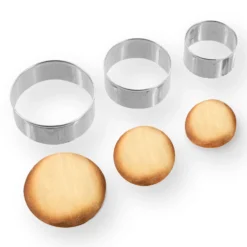 Alice Delice Emporte-Pièces^3 emporte-pièces rond lisse en inox - Alice Délice