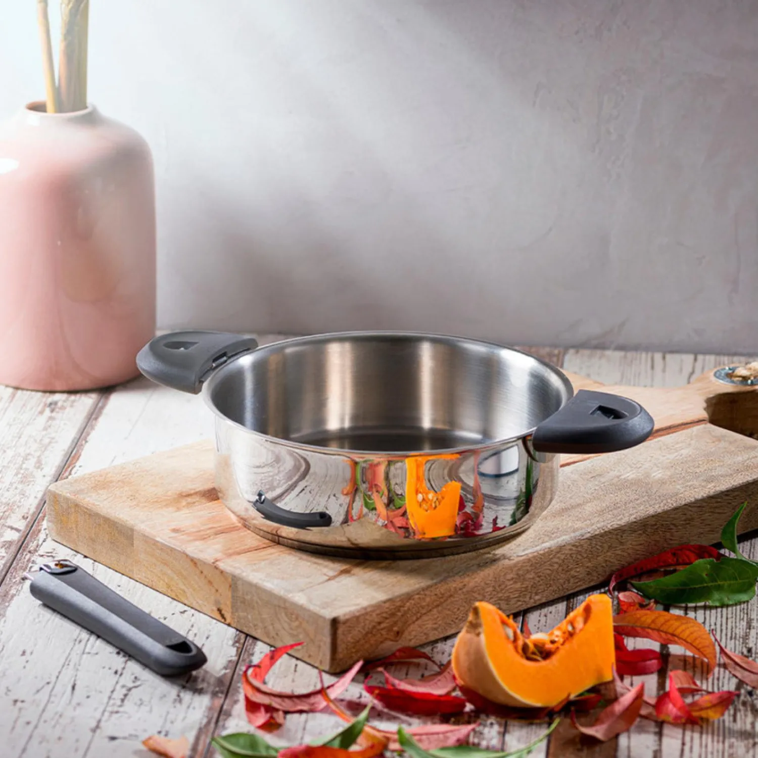 Alice Delice Cuisson Sur Plaque|Faitouts, Marmites, Faitout Traiteur^Faitout Inox amovible Mutine 24 cm + accessoires offerts