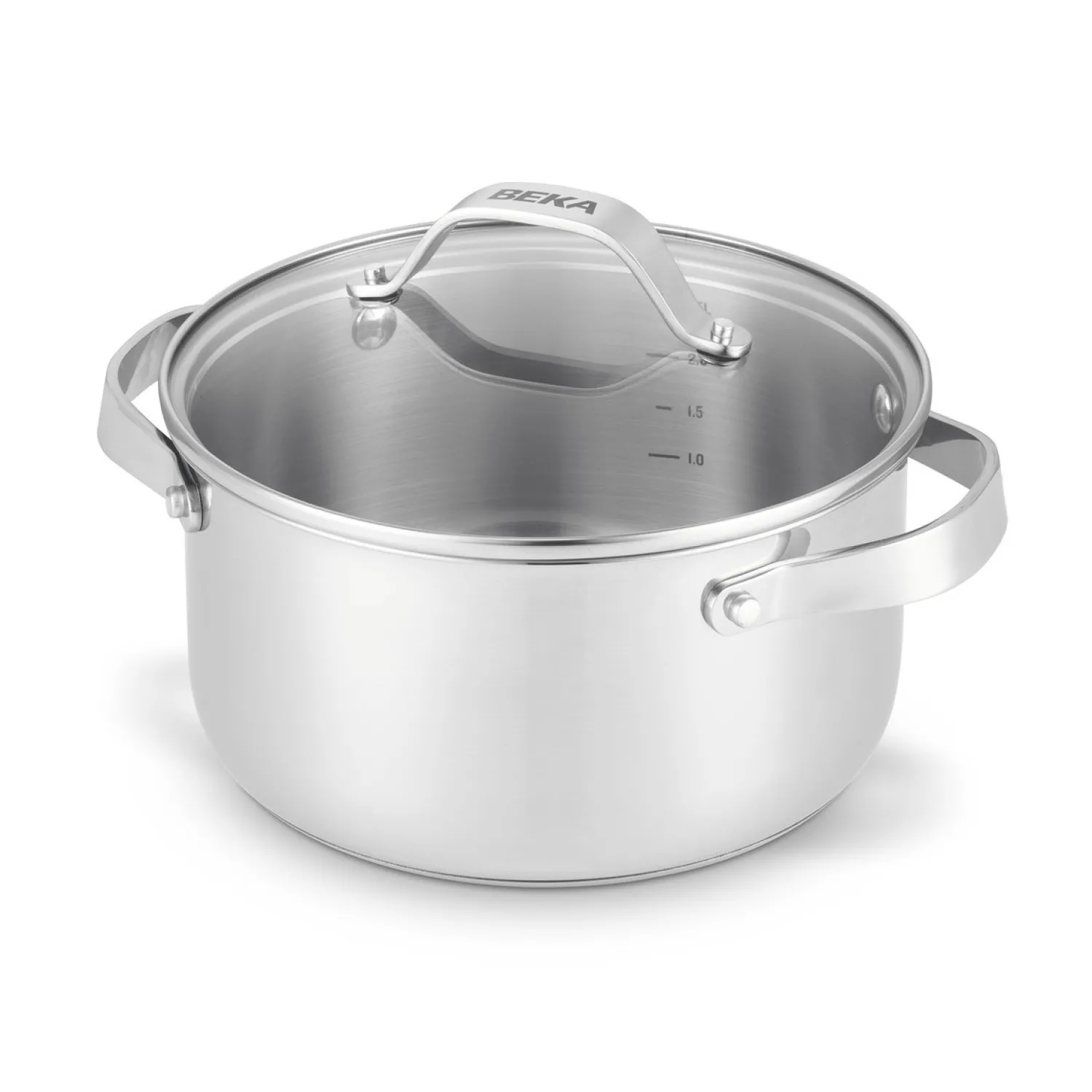 Beka Cuisson Sur Plaque|Faitouts, Marmites, Faitout Traiteur^Faitout inox sans PFAS Cicla 24 cm -