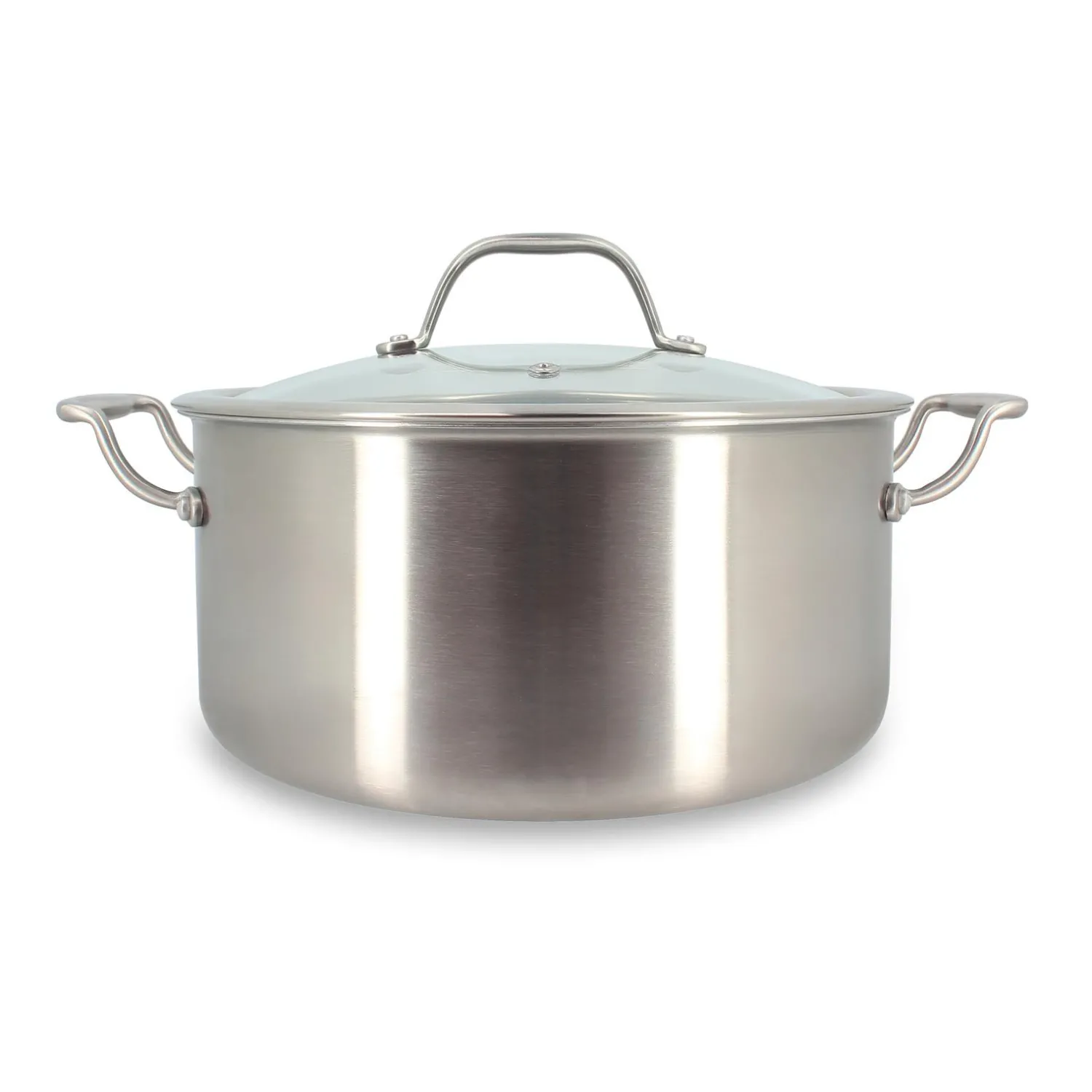 Menastyl Cuisson Sur Plaque|Faitouts, Marmites, Faitout Traiteur^Faitout inox triply 24 cm sans PFAS - Ménastyl