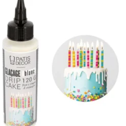Patisdecor Glaçage Et Nappage^Glaçage drip cake blanc 120 gr