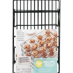 Wilton Accessoires De Pâtisserie|Grille De Refroidissement^Grille de refroidissement volette en acier 3 étages -