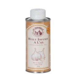 La Tourangelle Epicerie|Huiles Alimentaires^Huile infusée à l'Ail 250 ml -