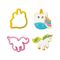 Decora Emporte-Pièces^Kit 2 emporte-pièces en plastique : Licorne - Décora