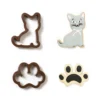Decora Emporte-Pièces^Kit 2 emporte-pièces en plastique : Chat - Décora
