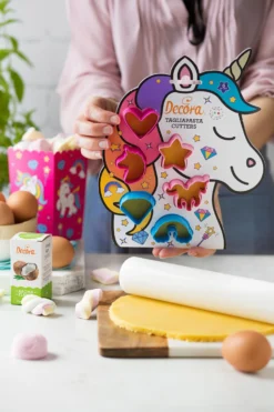 Decora Emporte-Pièces^Kit 6 petits emporte-pièces en plastique : Licorne - Décora