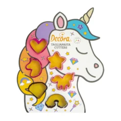 Decora Emporte-Pièces^Kit 6 petits emporte-pièces en plastique : Licorne - Décora