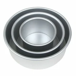 Alice Delice Moules À Gâteau^Lot de 3 moules à bords hauts 10. 15 et 20 cm hauteur 7 cm
