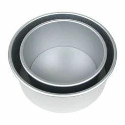 Daudignac Moules À Gâteau^Lot de 2 moules à bords hauts fond amovible 16 et 22 cm hau