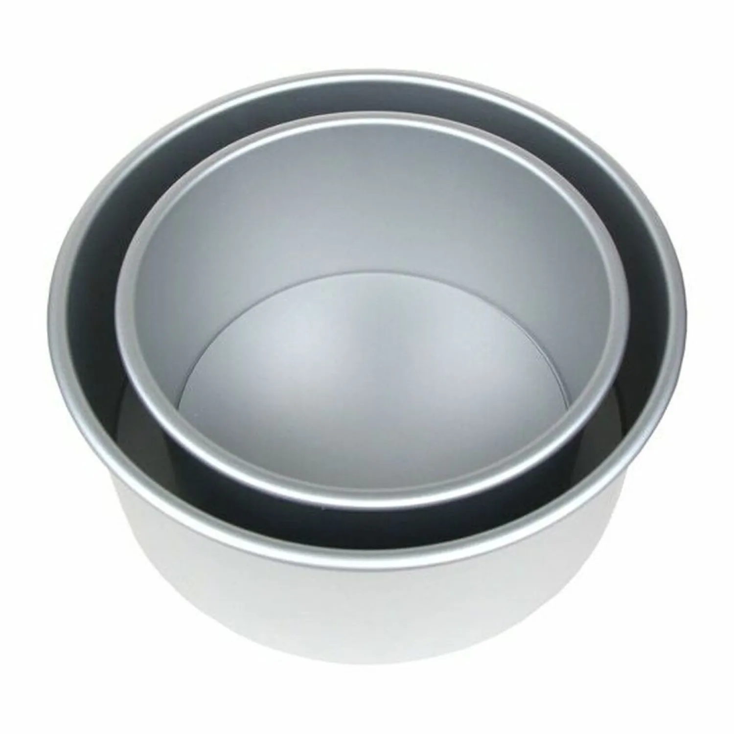 Daudignac Moules À Gâteau^Lot de 2 moules à bords hauts fond amovible 16 et 22 cm hau