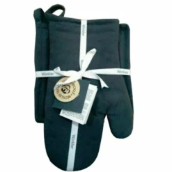 Winkler Accessoires De Cuisson|Protections De La Chaleur^Lot gant et manique Jona bleu -