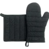 Winkler Accessoires De Cuisson|Protections De La Chaleur^Lot gant et manique Jona noir -