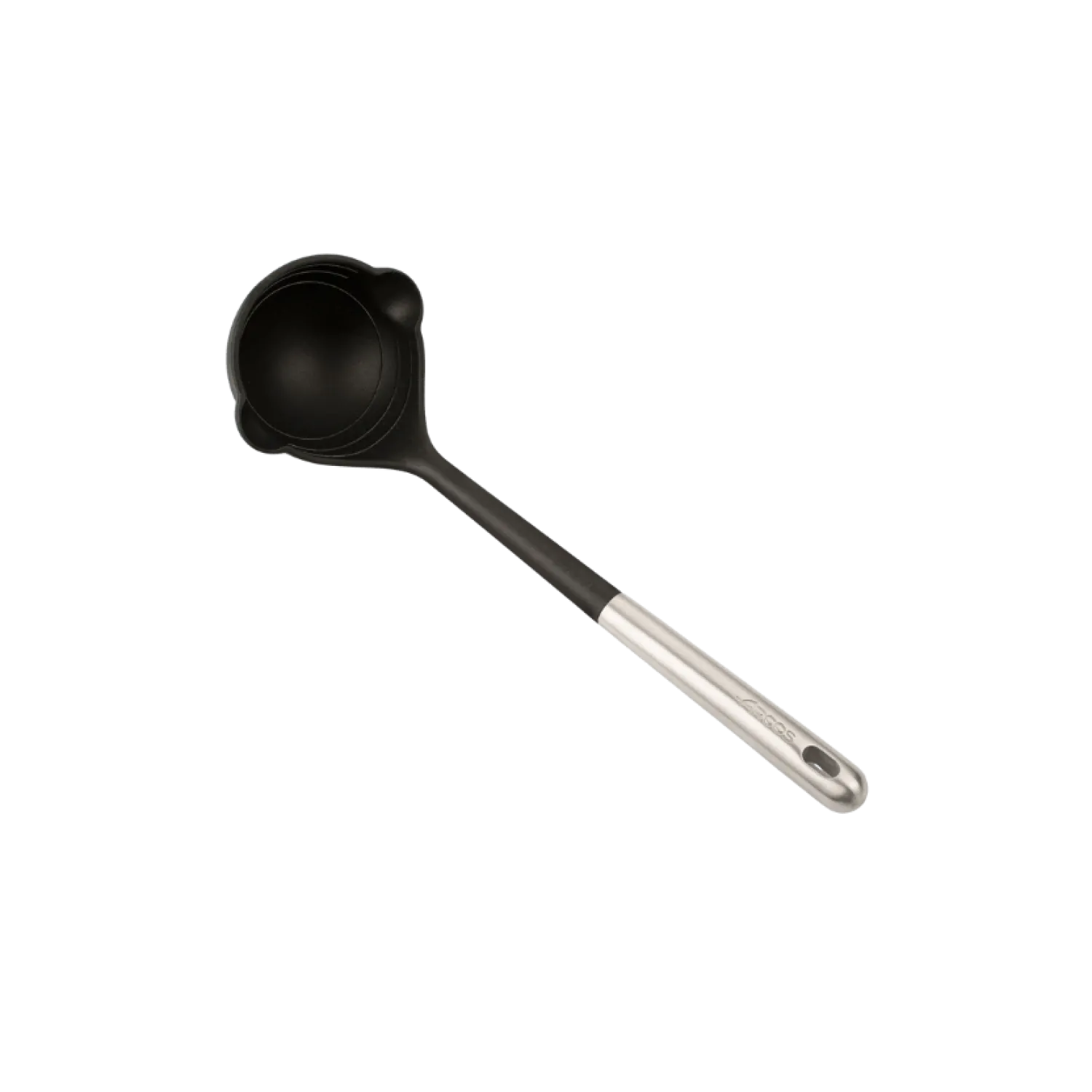 Arcos Ustensiles De Cuisine^Louche graduée en acier et silicone 32,3 cm -