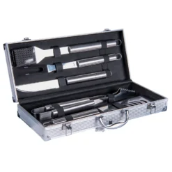Table passion Accessoires De Cuisson^Mallette barbecue 5 pièces inox -