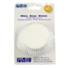 PME Support, Transport^100 mini caissettes pour muffins et cupcakes blanches 3.3 x